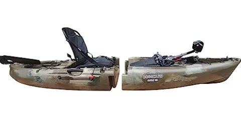 BKC MPK8 Modular Pedal Kayak Green Camo