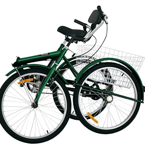 Bkisy Adult Tricycle 24” 1-Speed Green