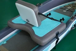 Bkrazy High Pressure Inflatable Kayak Hybrid Kayak/SUP AQUA