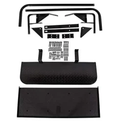 7BLACKSMITHS Rear Back Seat Kit for EZGO TXT Golf Cart Black