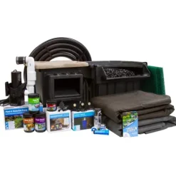 Blue Thumb Elite 1000 Gallon Water Garden and Pond Kit 8′ x 11′ Blue
