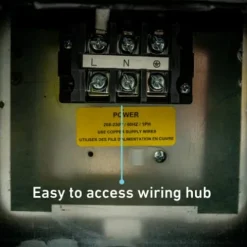 Blue Torrent ComforTemp Heat Pump – 18,000 Gallon Pool Pump – 95,000 BTU Blue & Black