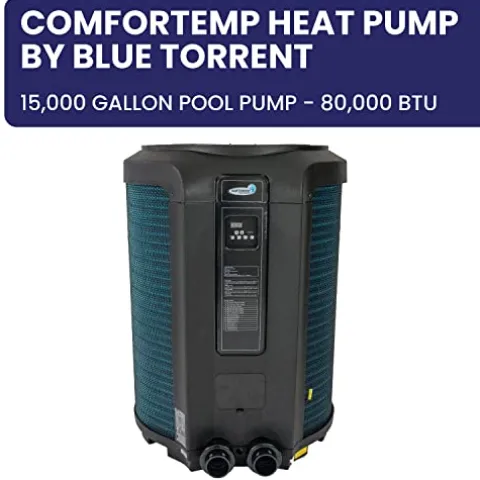 Blue Torrent Pumps ComforTemp Pool Heat Pump 53,000 BTU