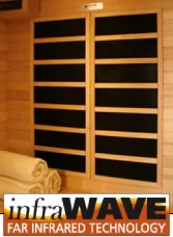 Blue Wave 2 Person Cedar Carbon Infrared Sauna Yukon