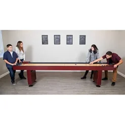 Blue Wave 9′ Shuffleboard – Dark Cherry