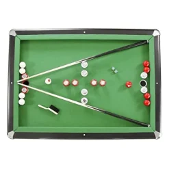 Blue Wave Carmelli NG2404PG Renegade Slate Bumper Pool Table Multi