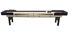 Blue Wave Hathaway Merlot 9′ Shuffleboard Table Espresso Natural