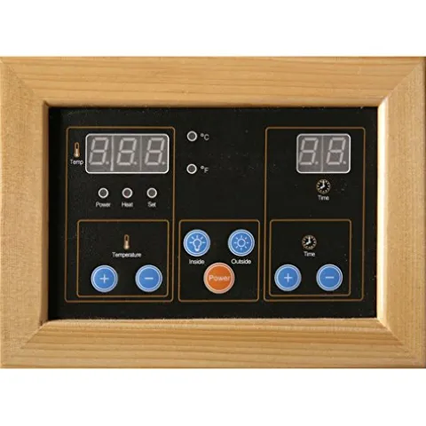 Blue Wave HeatWave BSA2420 4 Person Hemlock Carbon Infrared Sauna