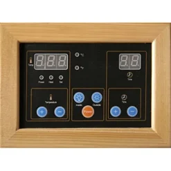 Blue Wave HeatWave Coronado SA2409 2 Person Sauna with Carbon Heaters and Chromotherapy System