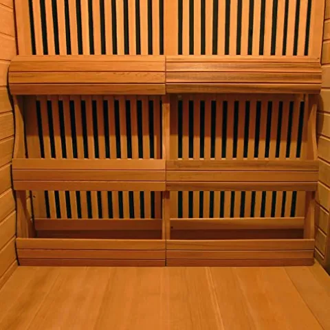 Blue Wave Heatwave 6-Person Cedar Sauna with Carbon Heaters