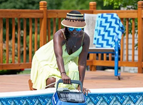 Blue Wave Meridian Robotic Pool Cleaner Blue/Teal