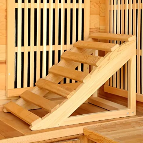 Blue Wave Radiant Saunas BSA1315 Cedar Elite 3-4 Person Infrared Sauna Wood