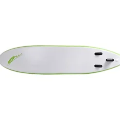 Blue Wave Sports Manta Ray Inflatable Paddleboard 12-Foot Green/White