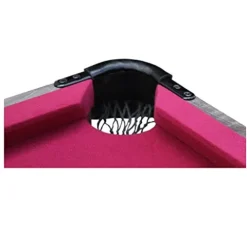 Blue Wave Sports Pendleton 6-ft Portable Pool Table – Driftwood Finish Burgundy