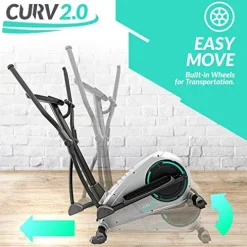 Bluefin Fitness CURV 2.0 Elliptical Cross Trainer Black
