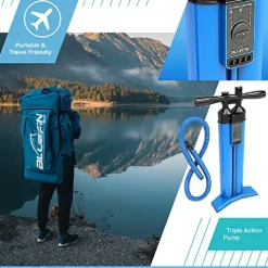 Bluefin SUP 14′ Sprint Carbon Stand Up Paddle Board Kit Blue