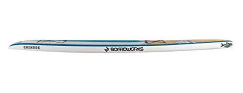 Boardworks Chinook Touring Stand-Up Paddleboard Bamboo/Blue/Light Blue