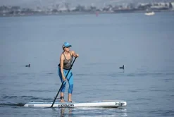 Boardworks Chinook Touring Stand-Up Paddleboard Bamboo/Blue/Light Blue