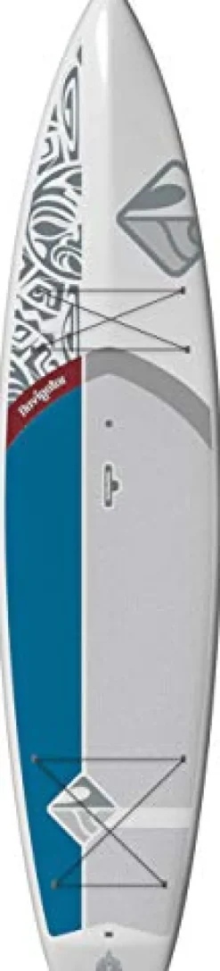 Boardworks Navigator Touring Stand Up Paddleboard 11′ 6″ White/Grey/Blue