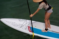 Boardworks Navigator Touring Stand Up Paddleboard 11′ 6″ White/Grey/Blue