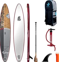 Boardworks SHUBU Great Bear Inflatable Stand Up Paddleboard Red/Grey/White