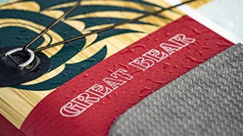 Boardworks SHUBU Great Bear Inflatable Stand Up Paddleboard Red/Grey/White