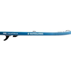 Boardworks SHUBU Kraken Inflatable Standup Paddle Board 11′ White/Blue