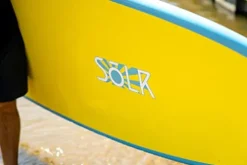 Boardworks Sōlr Recreational Stand Up Paddleboard 10′ 6″ Blue/Yellow/Grey