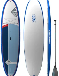 Boardworks Sōlr Stand Up Paddleboard 10′ 6″ Blue/White/Grey