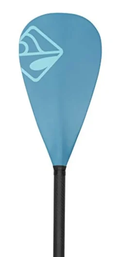 Boardworks SUP Paddle Fiberglass Blade Adjustable Carbon Fiber Shaft 70-86 Inches Carbon/Bamboo