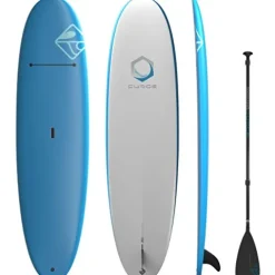 Boardworks Surge Recreational Stand Up Paddleboard 10′ 6″ Blue/White