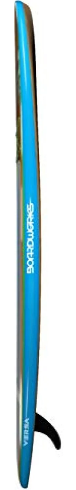 Boardworks Versa Recreational Stand Up Paddleboard Bamboo/Blue