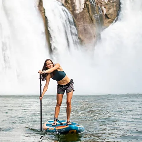 Body Glove Performer 11 ISUP Paddle Board Package Blue/Wood