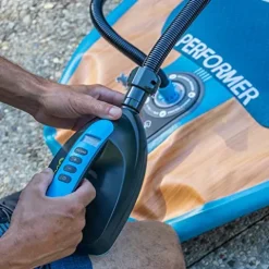 Body Glove Performer 11 ISUP Paddle Board Package Blue/Wood