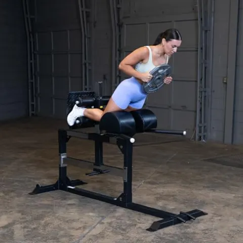 Body Solid Glute and Hamstring Machine Grey/Black