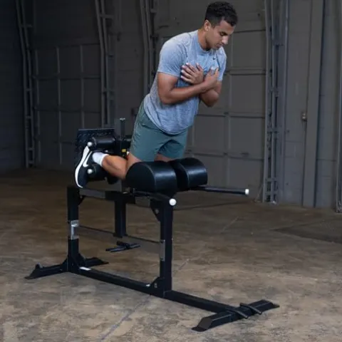 Body Solid Glute and Hamstring Machine Grey/Black