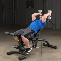 Body-Solid Adjustable Weight Bench Black