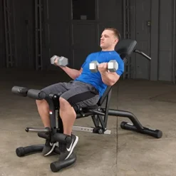 Body-Solid Adjustable Weight Bench Black