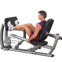 Body-Solid DCLP-S Pro Dual Leg and Calf Press Component Gray/Black