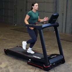 Body-Solid Foldable Incline Treadmill Black