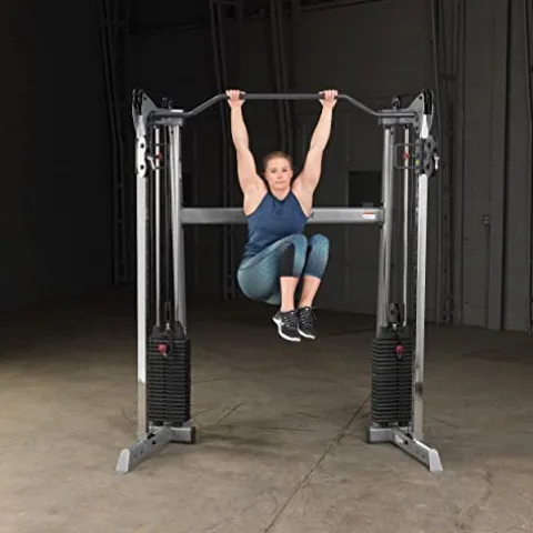 Body-Solid Functional Training Center Dual 310 lbs. Weight Stacks Grey