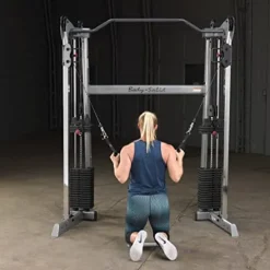 Body-Solid Functional Training Center Dual 310 lbs. Weight Stacks Grey