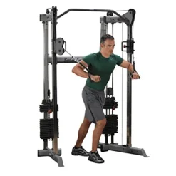 Body-Solid Functional Training Center Dual 310 lbs. Weight Stacks Grey