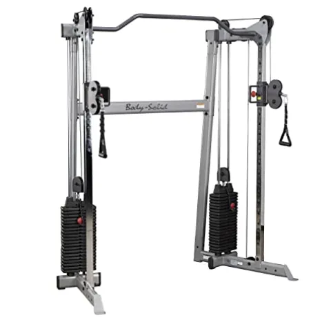 Body-Solid Functional Training Center Dual 310 lbs. Weight Stacks Grey