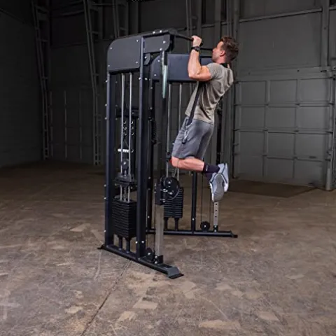 Body-Solid Functional Trainer – Dual 160lb Weight Stacks Black