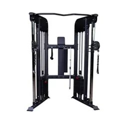 Body-Solid Functional Trainer – Dual 160lb Weight Stacks Black
