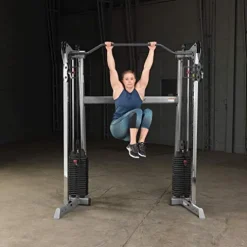 Body-Solid GDCC200 Cable Crossover Exercise Machine Grey/Black