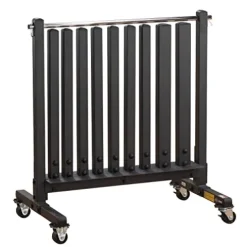 Body-Solid GDR500 Vinyl Dumbbell Rack Commercial Weight Stand Gray