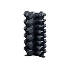 Body-Solid GDR80-SDRS550 Dumbbell Set with Vertical Rack Black
