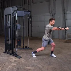 Body-Solid GFT100 Functional Trainer with 210 lbs. Weight Stacks Black